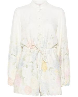MC2 Saint Barth Playsuits - Blanco