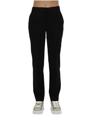 Twinset Straight Trousers - Black