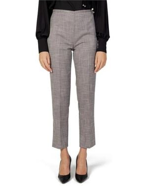 Sandro Ferrone Cropped Trousers - Grey