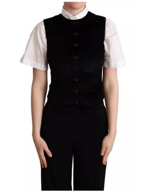 Dolce & Gabbana Vests - Black