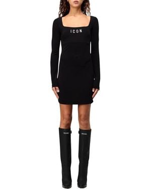 DSquared² Short Dresses - Nero