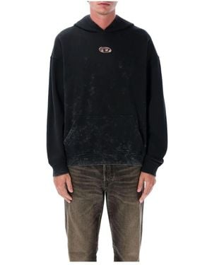 DIESEL Hoodies - Black