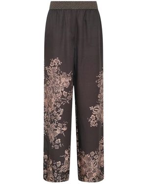 GUSTAV Wide Trousers - Grey