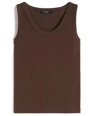 Weekend by Maxmara Sleeveless Tops - Brown