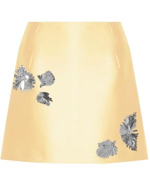 Beatrice B. Short Skirts - Natural