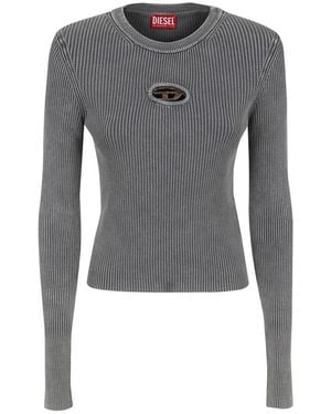 DIESEL Long Sleeve Tops - Grey