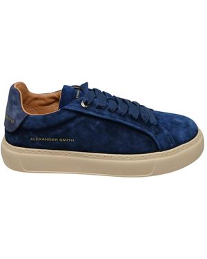 Alexander Smith Camoscio Sneaker - Blauw