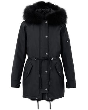 Moose Knuckles Faux Fur & Shearling Jackets - Black