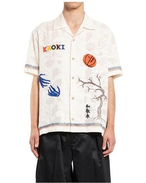 KHOKI Short Sleeve Shirts - White