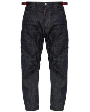 DSquared² Straight Jeans - Bleu