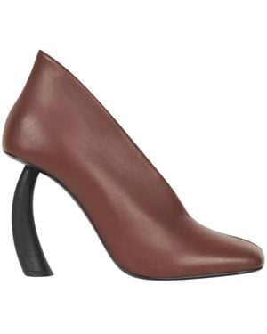 A.W.A.K.E. MODE Court Shoes - Brown
