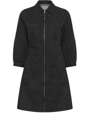 Part Two Shirt Dresses - Black