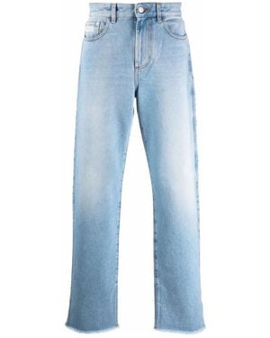 Gcds Straight Fit Jeans - Blue