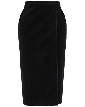 Saint Laurent Midi Skirts - Black