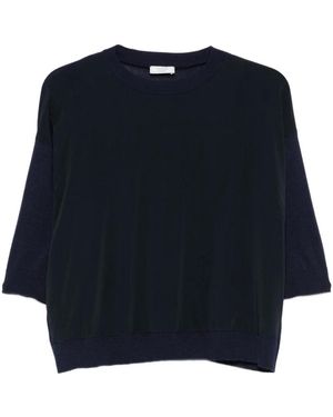 Peserico Round-Neck Knitwear - Blue