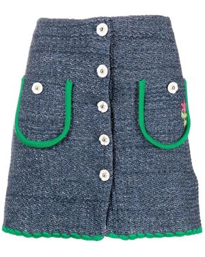 Cormio Denim Skirts - Blue