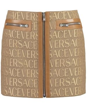 Versace Leather Skirts - Neutro