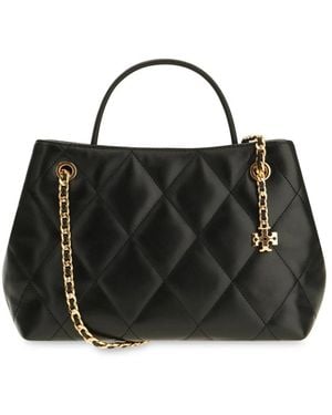 Tory Burch Small Fleming Carryall - Zwart