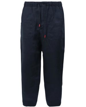 Kiton Broeken ,Blauw ,Trainingsbroeken