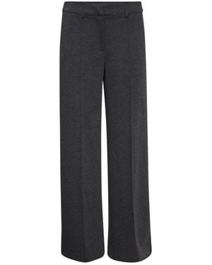 Ichi Wide Trousers - Gris