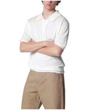 John Smedley Polo Shirts - Natur
