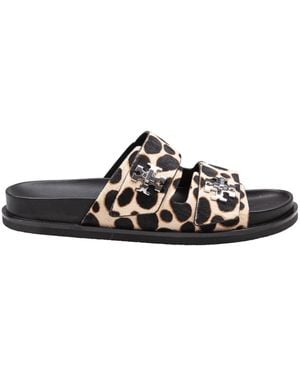 Tory Burch Sliders - Zwart