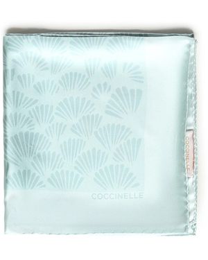 Coccinelle Silky Scarves - Blue