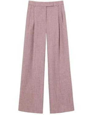 Rohe Wide Trousers - Violet