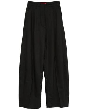 Thelatest Wide Trousers - Black