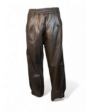 Oakwood Leather Trousers - Gris