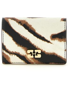 Ganni Wallets & Cardholders - Metallic