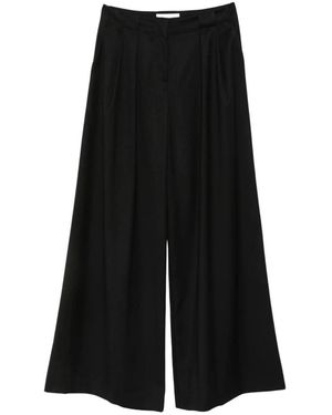 Ermanno Scervino Broeken ,Zwart ,Wijde Broek