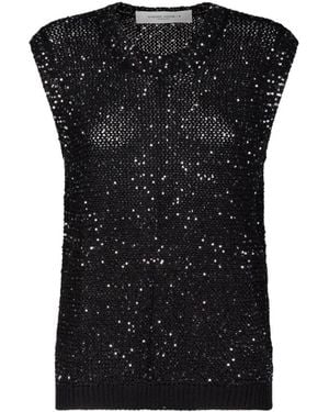 Golden Goose Sleeveless Tops - Black