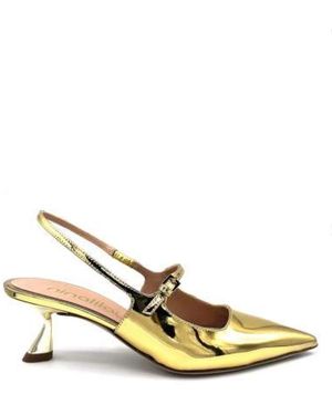 Ninalilou Court Shoes - Metallic