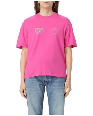 Chiara Ferragni T-Shirts - Rosa