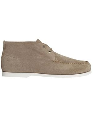 Ralph Lauren Lace-Up Boots - Grey