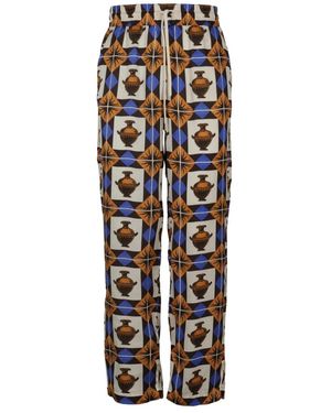 Drole de Monsieur Wide Trousers - Multicolore