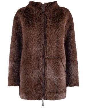 Nenette Faux Fur & Shearling Jackets - Marrone