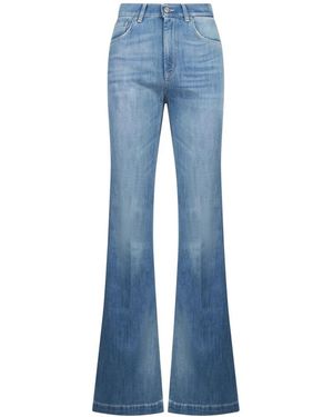 Dondup Flared Jeans - Bleu