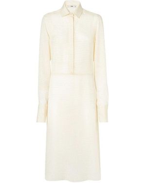 Fendi Shirt Dresses - White
