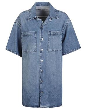 Alexander Wang Denim Shirts - Blue