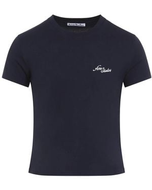 Acne Studios T-Shirts - Azul