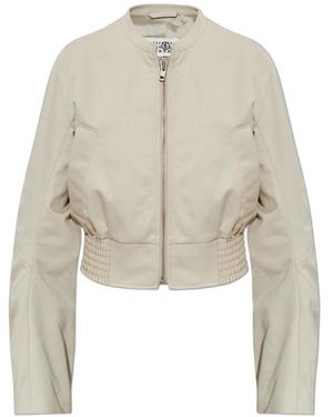 MM6 by Maison Margiela Bomber Jackets - Natural