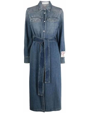 Golden Goose Shirt Dresses - Blue