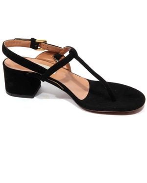 L'Autre Chose High Heel Sandals - Black