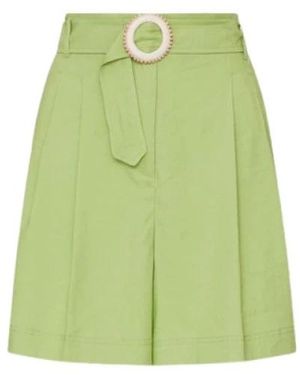 Marella Casual Shorts - Verde
