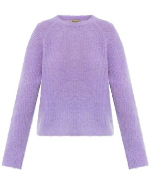 Woolrich Trui Met Een Ronde Halslijn - Paars