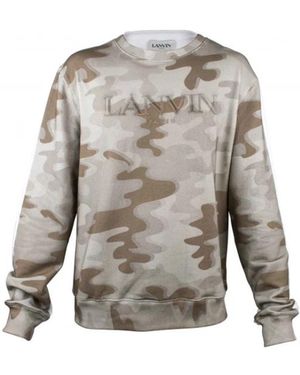 Lanvin Katoenen Sweatshirt - Grijs