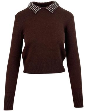 Pinko Ventotene Maglia - Bruin