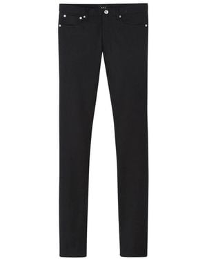 A.P.C. Straight Fit Jeans - Black